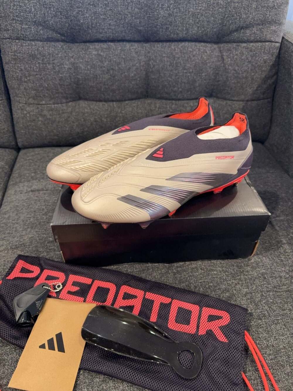 Adidas Predator Elite LL SG Soccer Cleats Size 10.5 IF6319